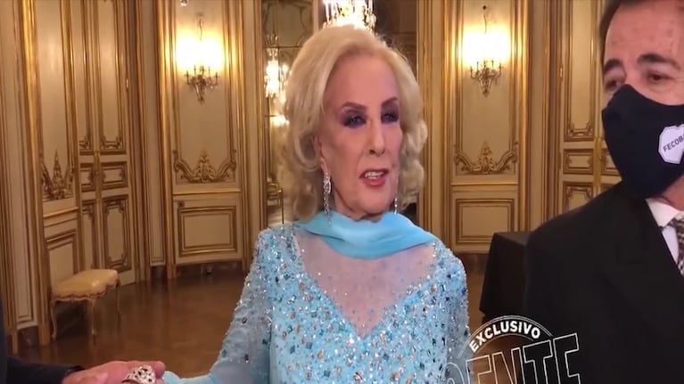La reaparición de Mirtha Legrand