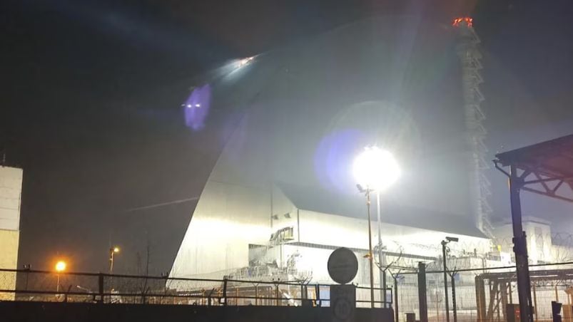 Ucrania denuncia un ataque ruso a la central de Chernobyl