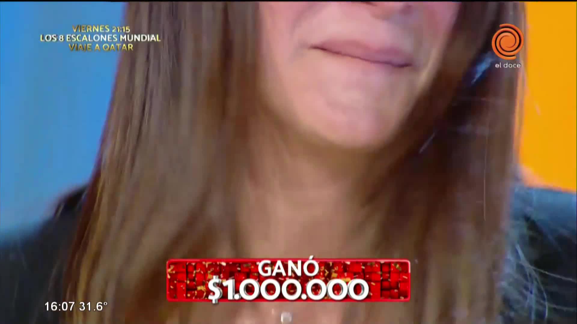 Ganó en Los 8 escalones y conmovió con su historia