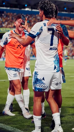 El festejo tiktoker de Talleres frente a Central