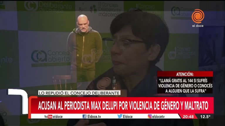 Acusan a Max Delupi por violencia de género y maltrato