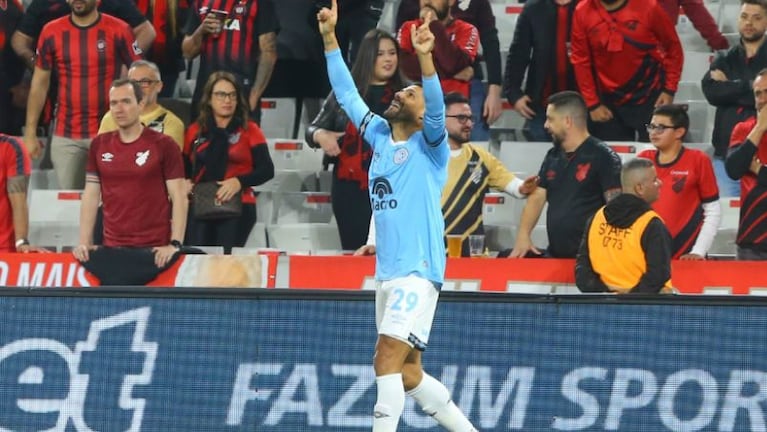 El gol de Franco Jara al minuto de juego y el 1 a 0 de Belgrano ante Atlético Paranaense