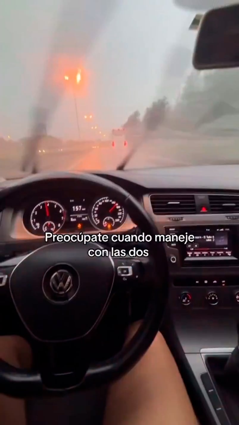 La temeraria conducción de la joven atacada por la jubilada