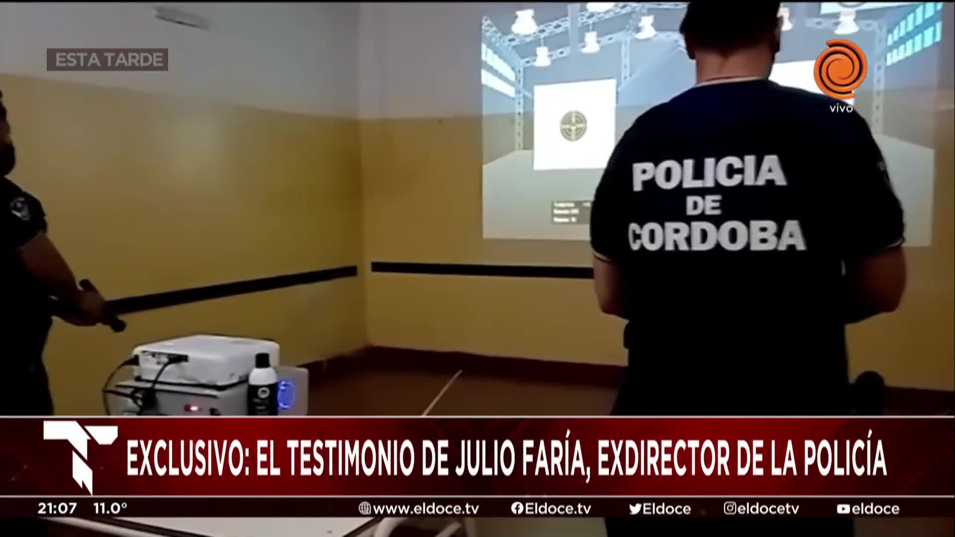 Las críticas de Julio Faría, el director de la policía que pasó a retiro