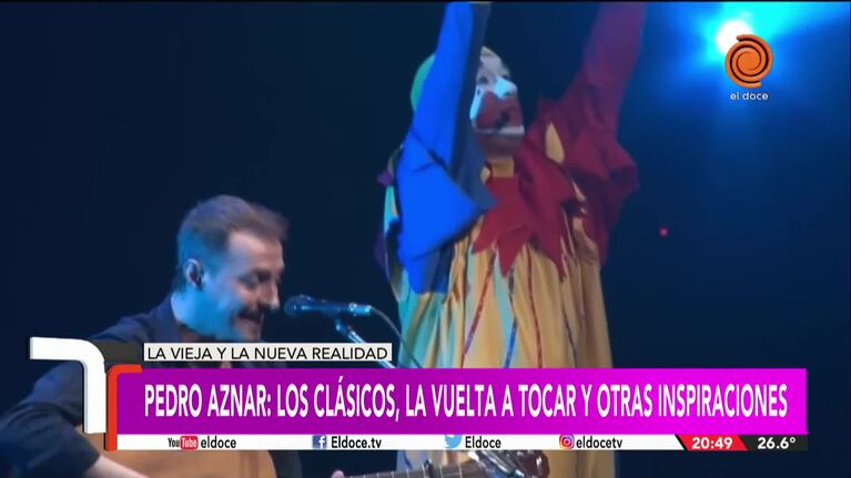 Pedro Aznar: "Piñón tiene respeto por los chicos como María Elena Walsh"