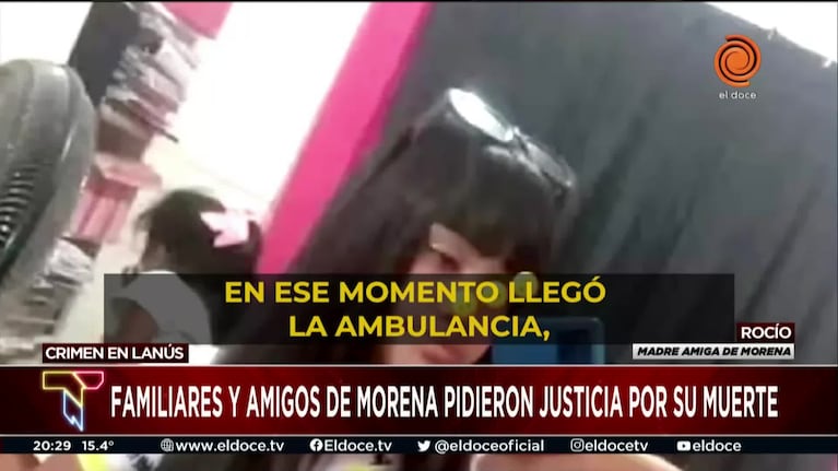 La mama de una amiga de Morena relató cómo fue el ataque