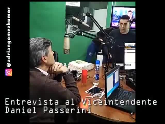Daniel Passerini y una particular entrevista
