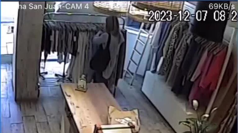 La acusan de robar ropa en Nueva Córdoba