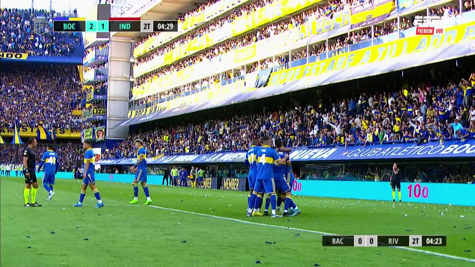 El golazo de Villa para Boca