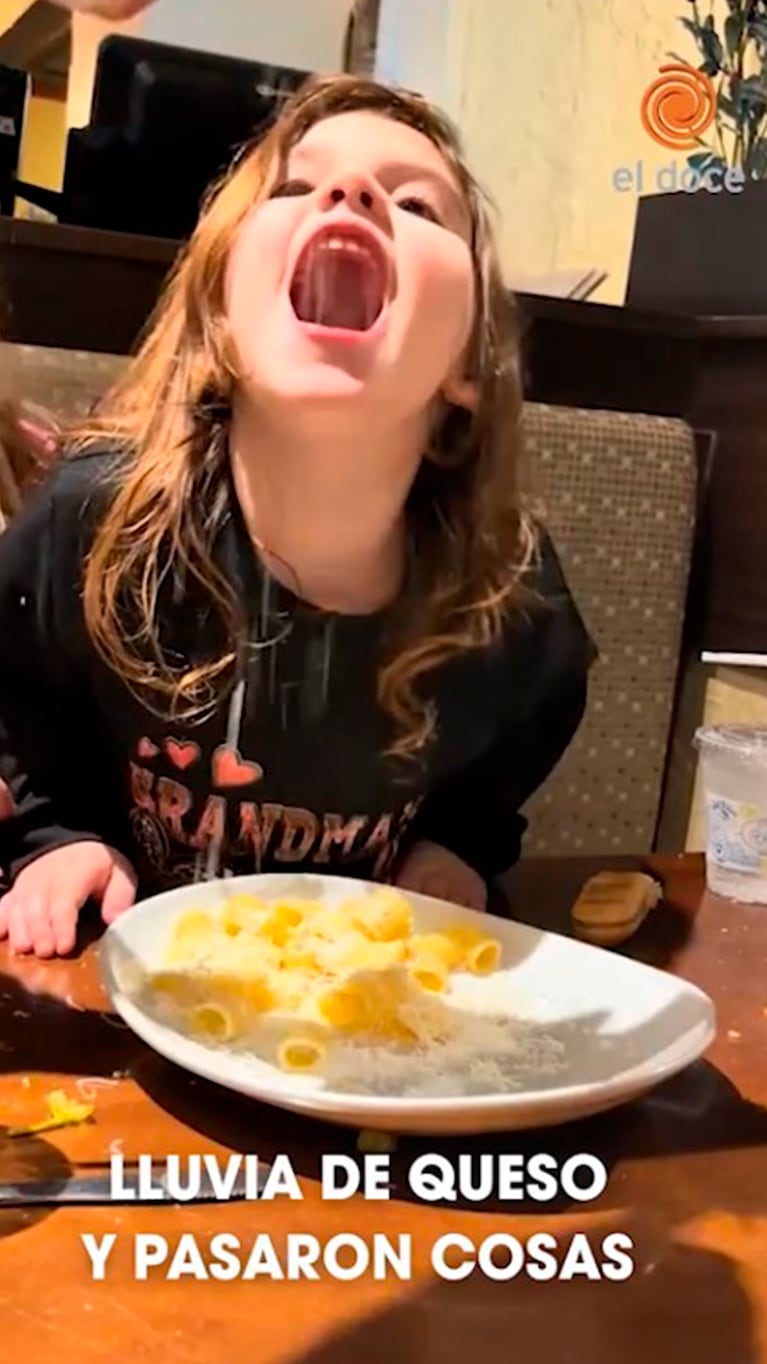 Una lluvia de queso tentadora