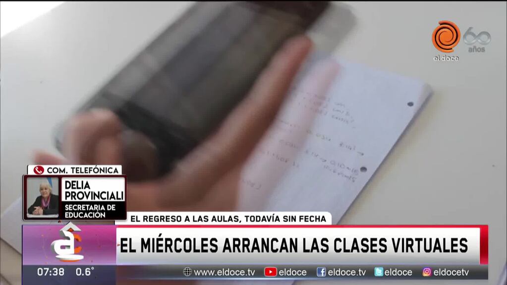 Vuelven las clases en Córdoba, pero solo de manera virtual