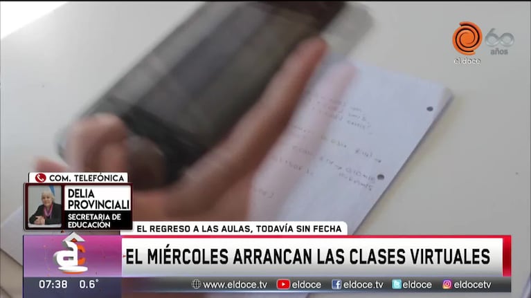 Vuelven las clases en Córdoba, pero solo de manera virtual