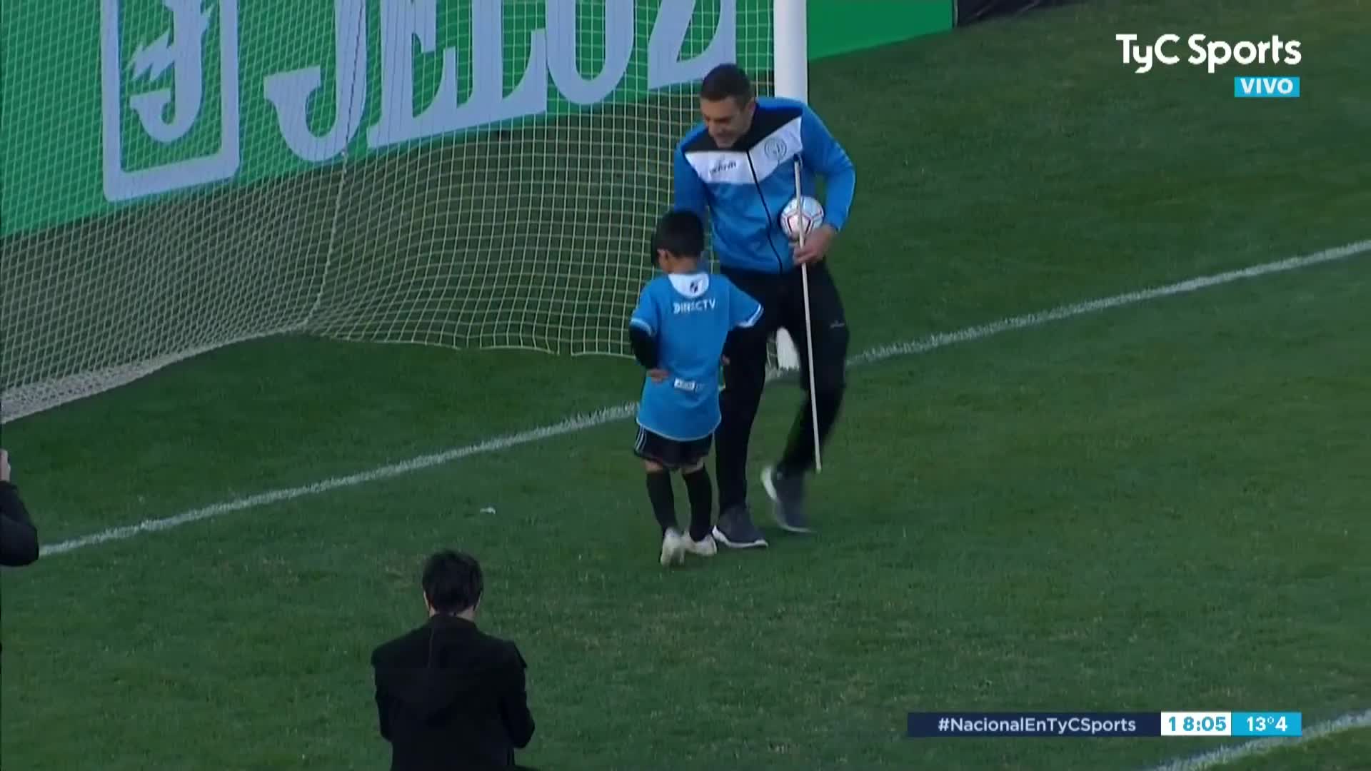 El gol por la inclusión en el entretiempo del partido de Belgrano