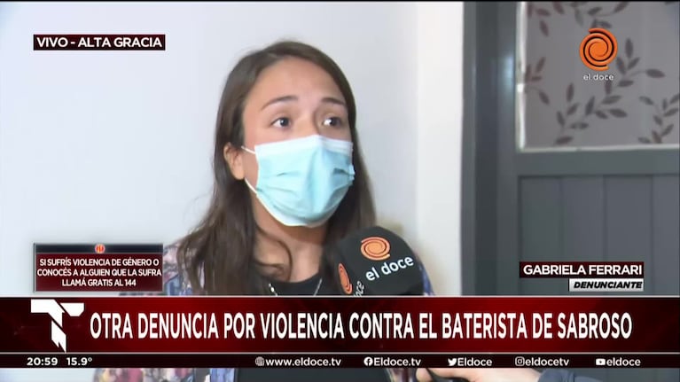 Otra denuncia contra el baterista de Sabroso