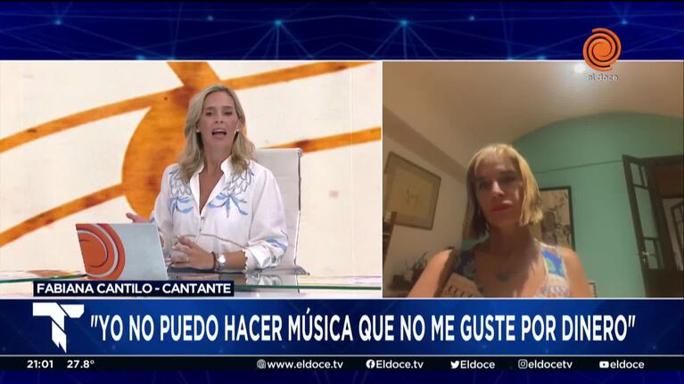 Fabiana Cantilo llega a Córdoba: "Soy artista independiente, hago lo que quiero"