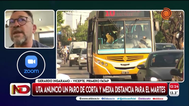 Desde Fatap aseguran que podría haber paro de colectivos en Córdoba