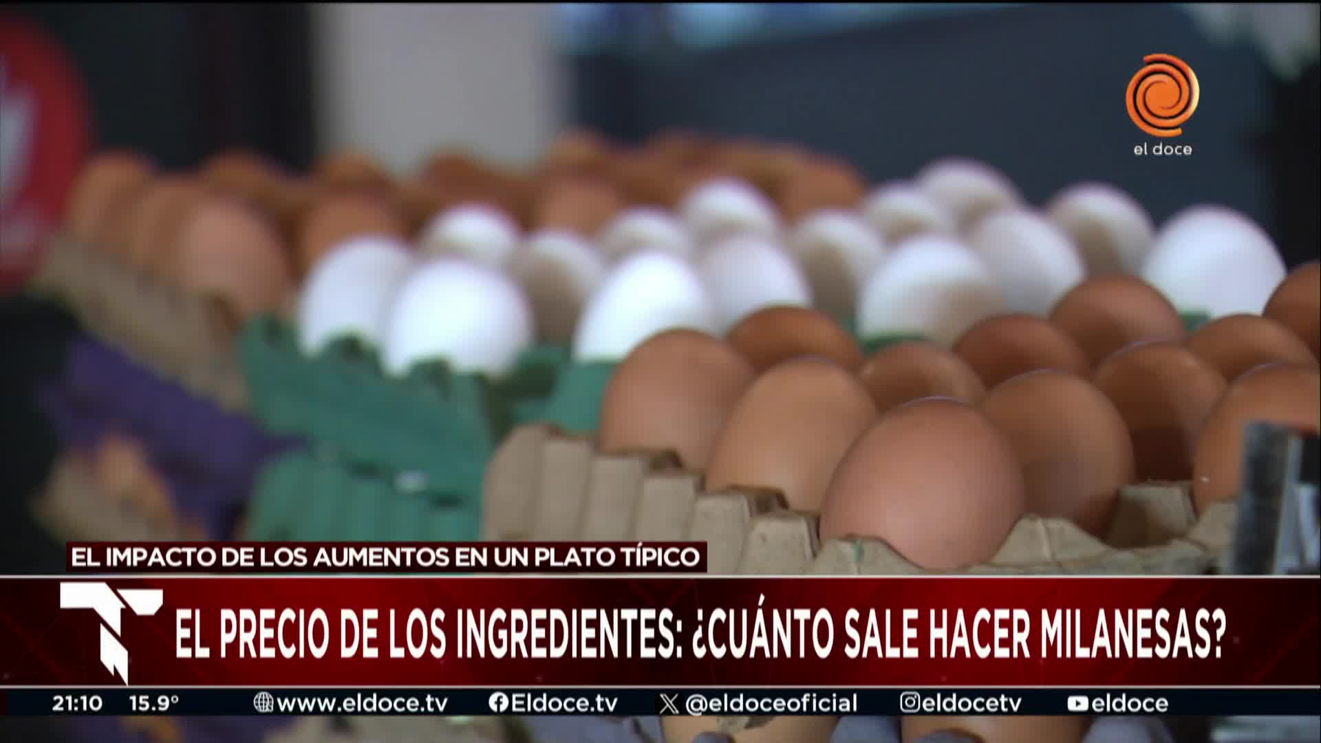 ¿Cuánto aumentó hacer un kilo de milanesas en lo que va del año?