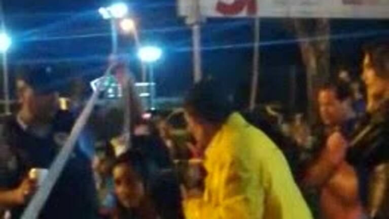 Alfredo Olmedo se coló en el show de Luis Miguel