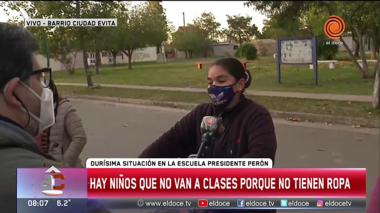 La escuela a la que muchos chicos no van en medio de la extrema pobreza