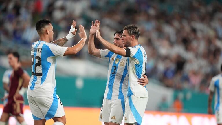 La Selección en Miami: el gol de Lo Celso que puso el 1 a 0 ante Venezuela