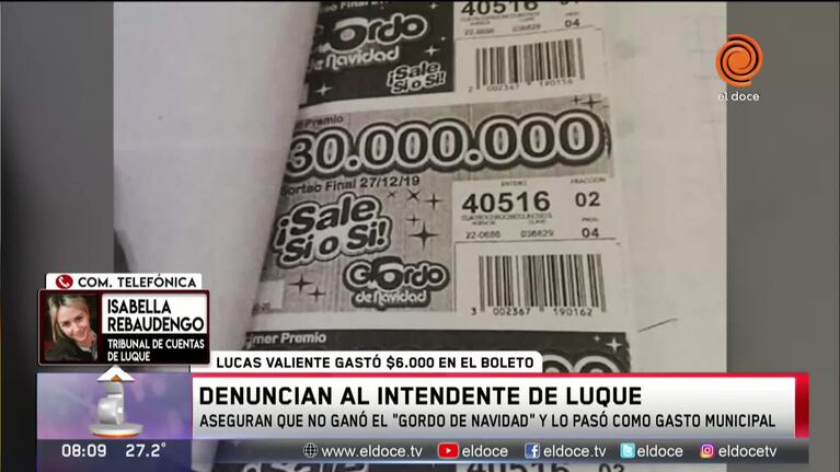 Denuncian al intendente de Luque por gastos irregulares