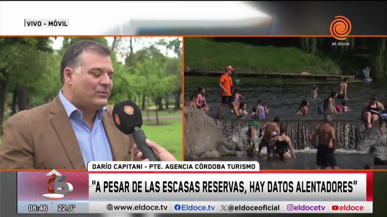 Desde Turismo aseguran que pese a las bajas reservas hay “datos alentadores”