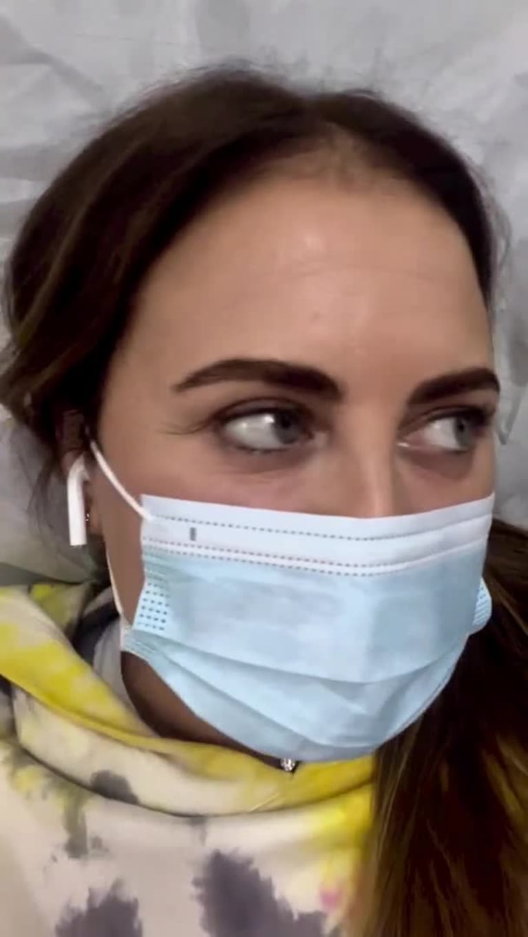 Silvina Luna en diálisis: "Esta máquina me ayuda a vivir"