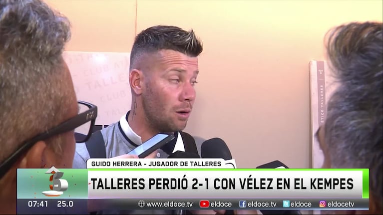 Las reflexiones de los referentes de Talleres tras la derrota contra Vélez