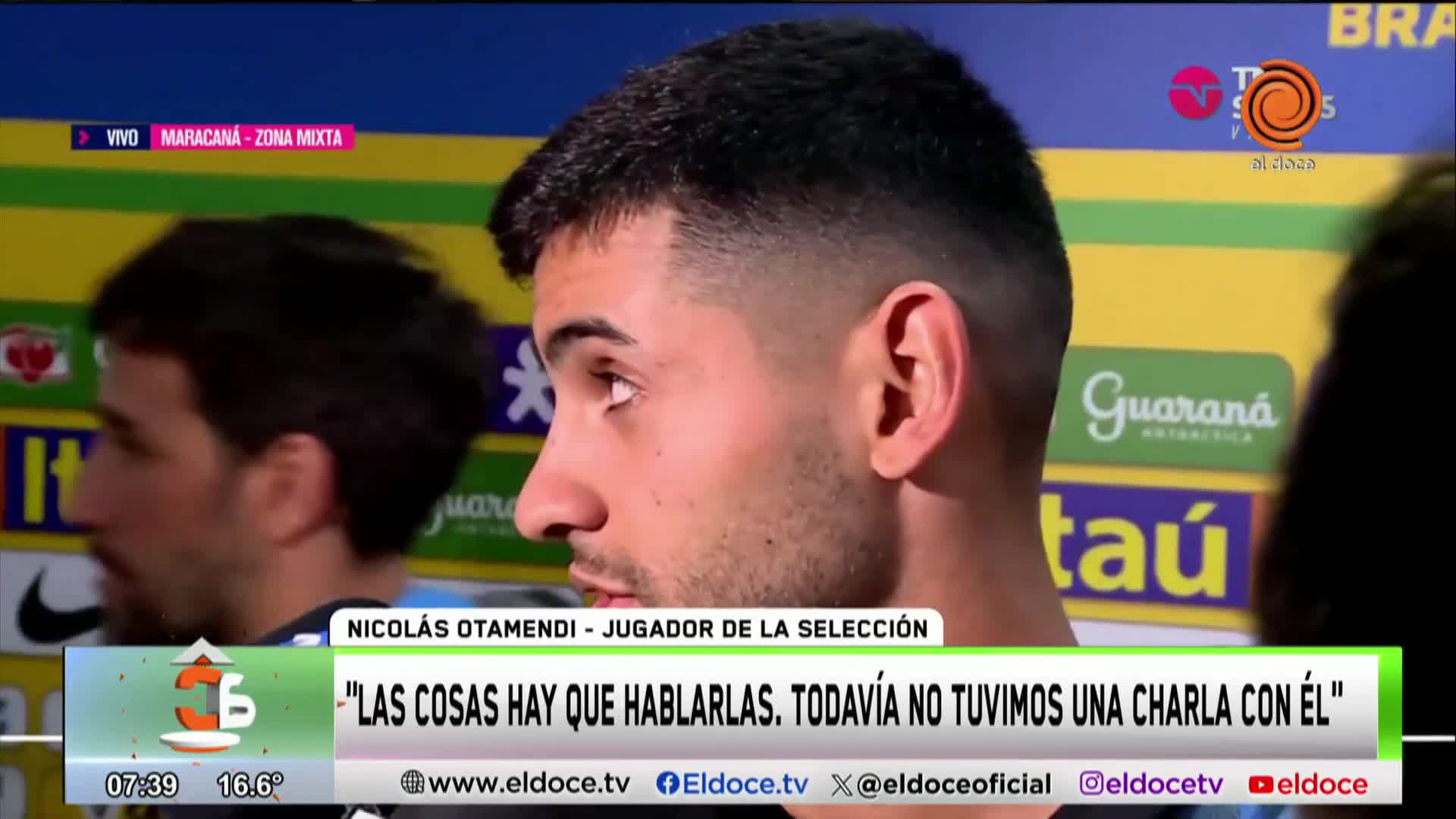 Los jugadores sobre las declaraciones de Scaloni