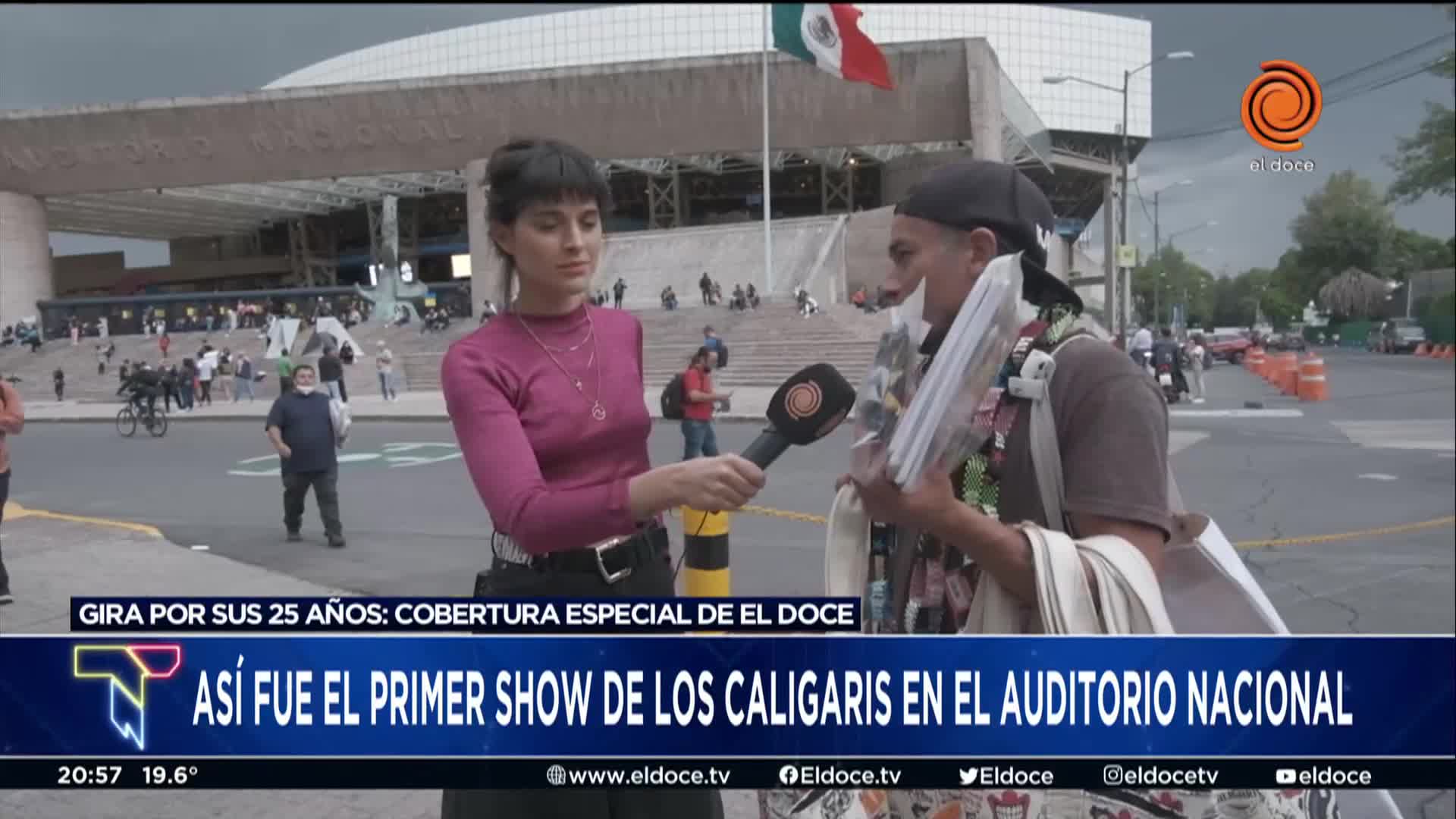 El resumen del primer show de Los Caligaris en el Auditorio Nacional