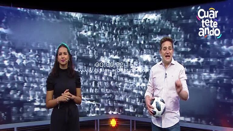 Los simples futboleros del Cuarteto de Oro