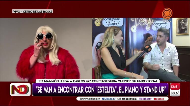 Tras la denuncia por abuso Jey Mammón hará temporada en Carlos Paz