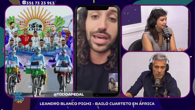 Viajan por el mundo al ritmo del cuarteto