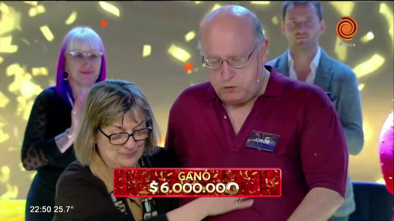 Ganó seis millones en Los 8 escalones