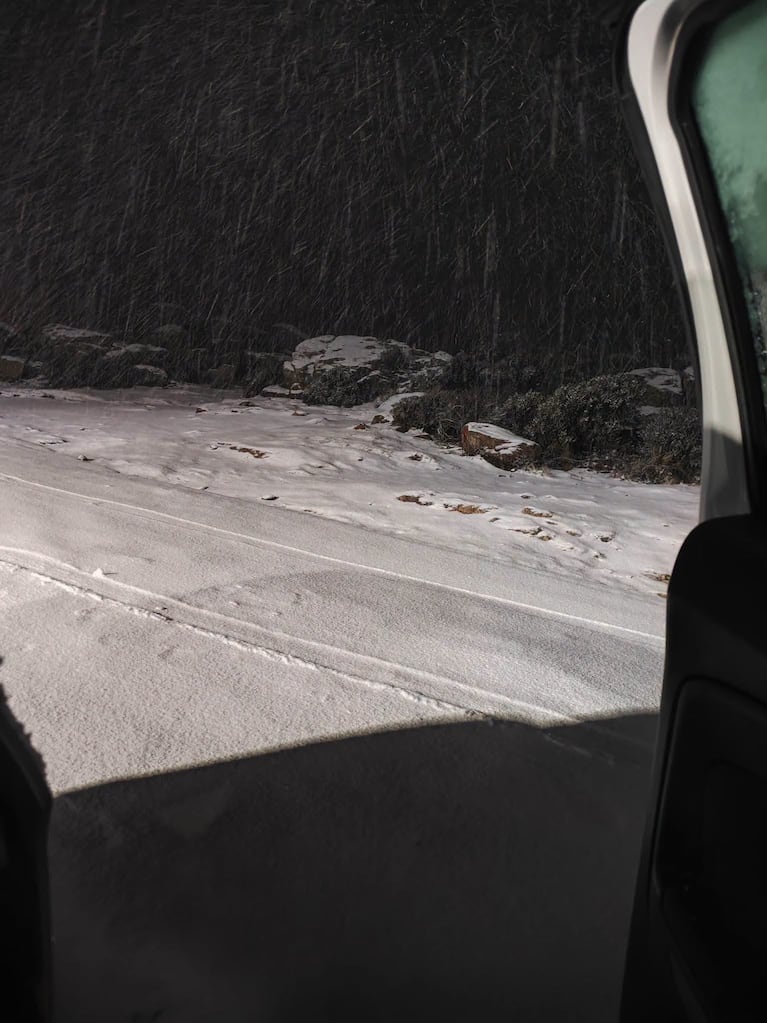 Nieve en las Altas Cumbres