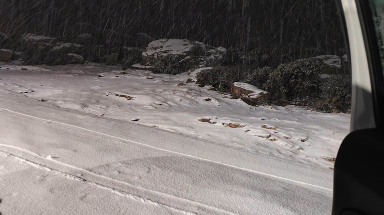 Nieve en las Altas Cumbres