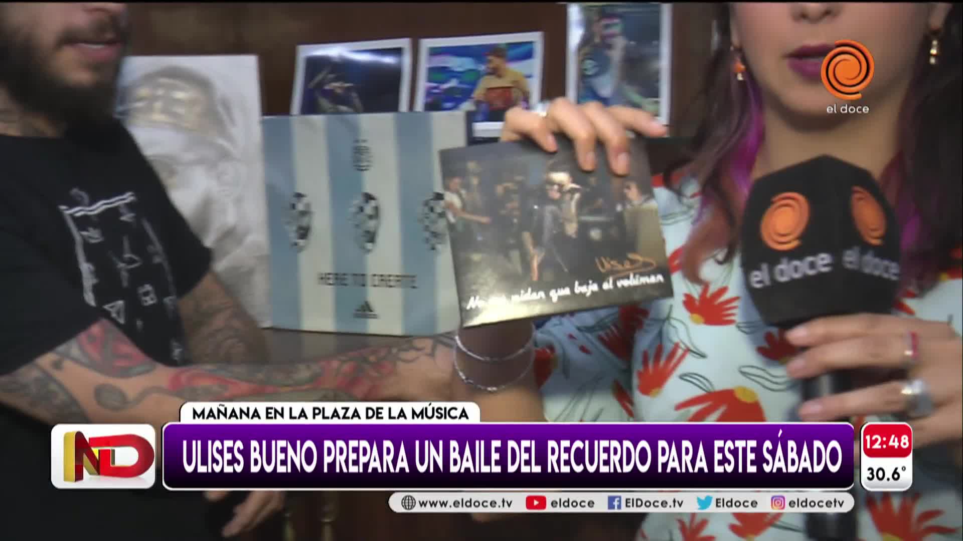 Ulises prepara su baile del recuerdo