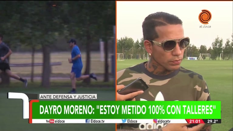 Dayro Moreno: "Estoy 100 por ciento metido con Talleres"