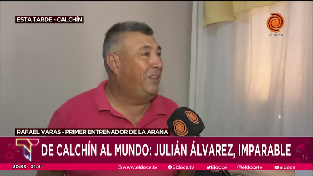 El recuerdo del entrenador de Julián Álvarez de sus primeros pasos en Calchín