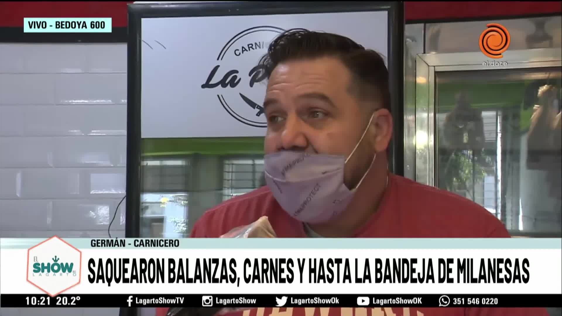 Vaciaron una carnicería en barrio Cofico