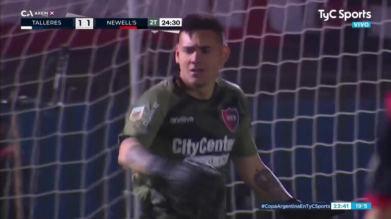 Godoy empató para Talleres ante Newell's