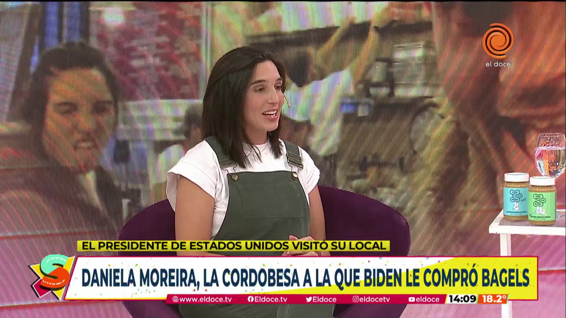 Daniela Moreira, la cordobesa que conquistó con su cocina a Joe Biden