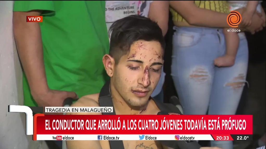 Habló el novio de la joven que murió atropellada en Malagueño