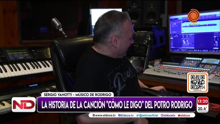 Sergio Yanotti contó cómo compuso "Cómo le digo"