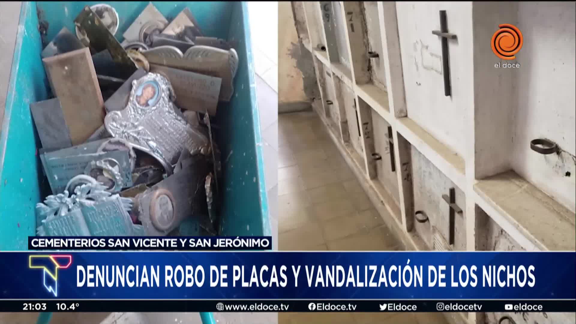 Córdoba: denuncian inseguridad en los cementerios