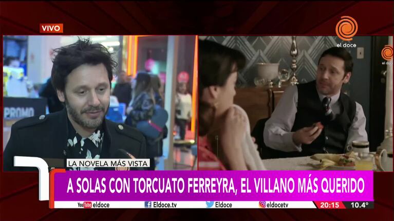 El imperdible mano a mano con Benjamín Vicuña en Córdoba