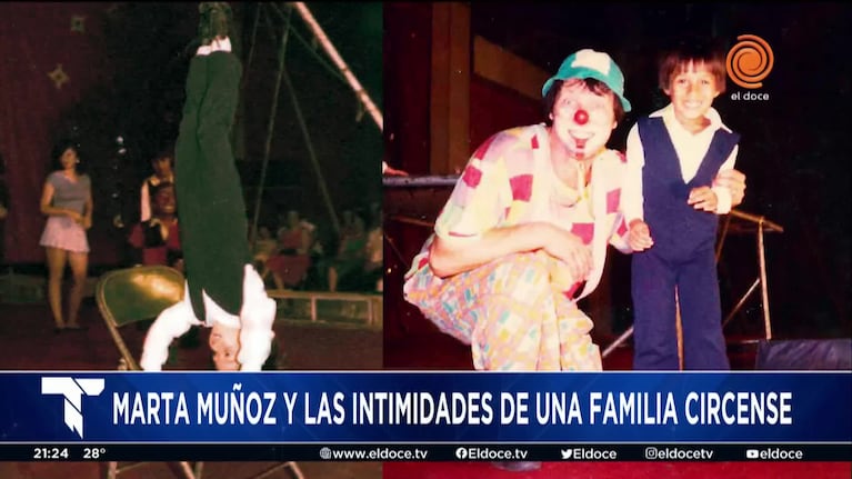Marta Muñoz: la vida del circo y las intimidades de una familia de artistas