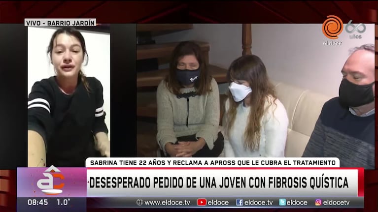 Tiene fibrosis quística y su reclamo se hizo viral