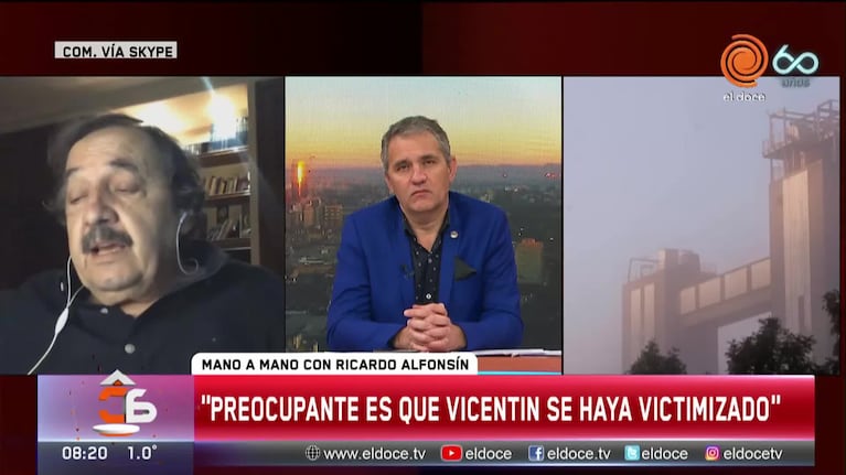 Ricardo Alfonsín: "Preocupante es que Vicentin se haya victimizado"