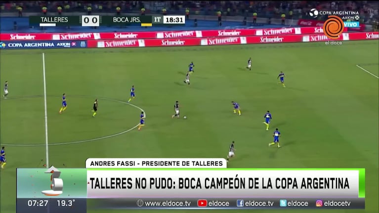 Copa Argentina: la reflexión de Fassi y Cacique Medina